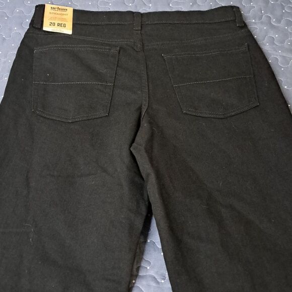 Urbine Pipeline black striaght jeans size 20 NWT - Picture 9 of 10